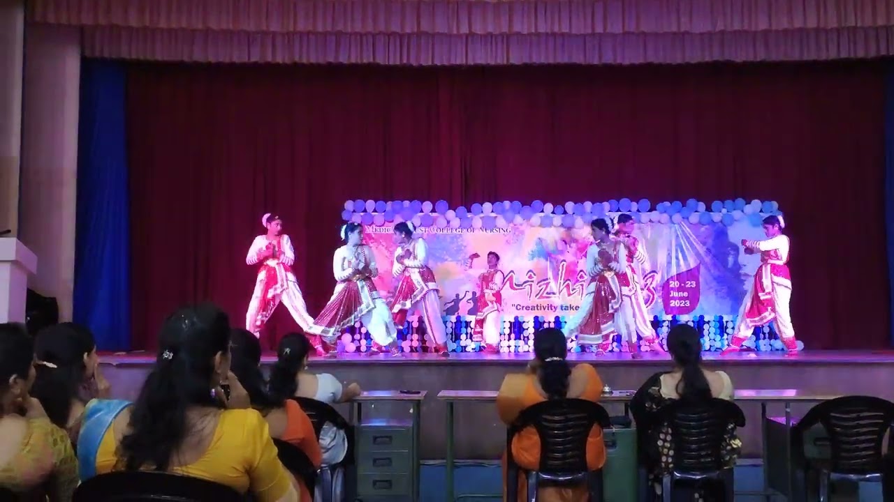 group dance by merakians. medical trust college of nursing