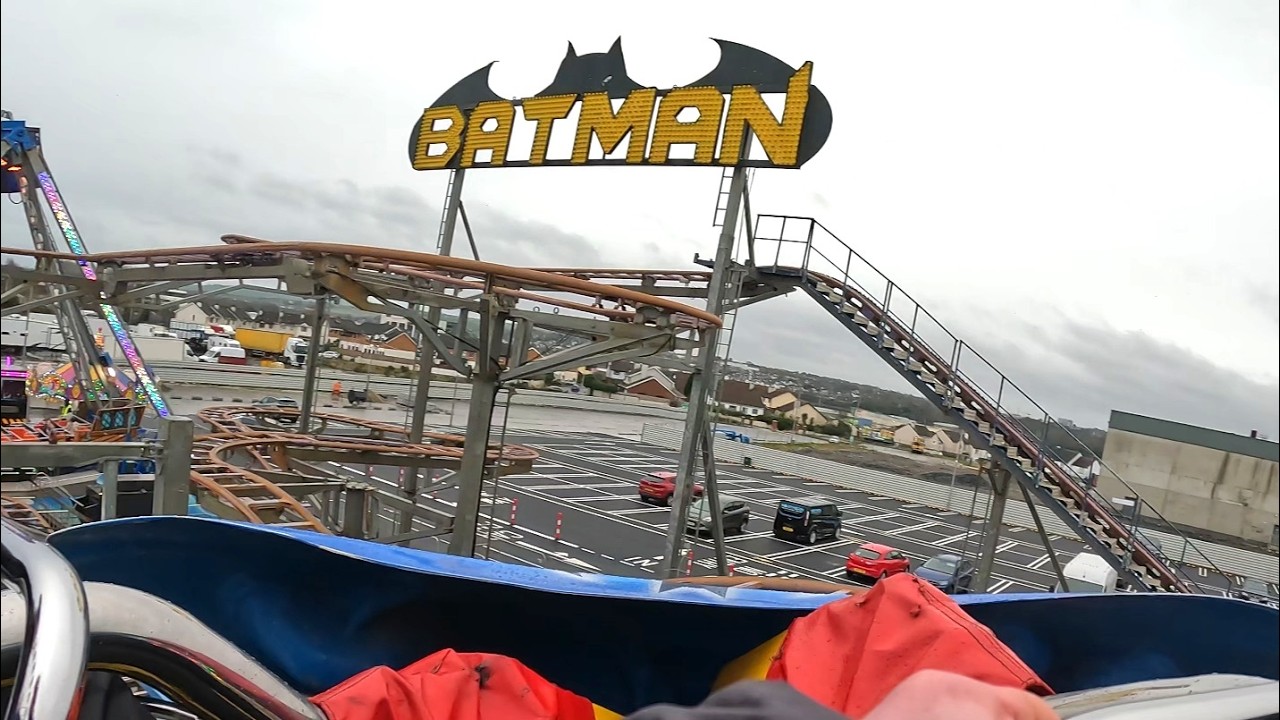 Batman- (Albert Cassely) onride Fundamania Derry March 2026