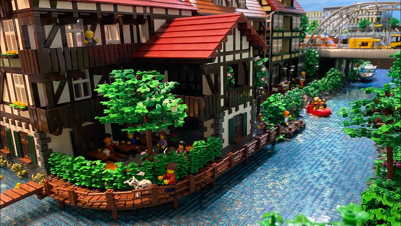 Brauerei - Wirtshaus - Biergarten | Folge 152 | LEGO® Klemmbaustein Stadt Baustein