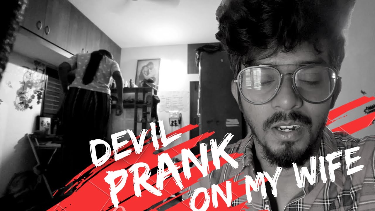 Devil Prank on wife | Tamil | Maniwithnavya