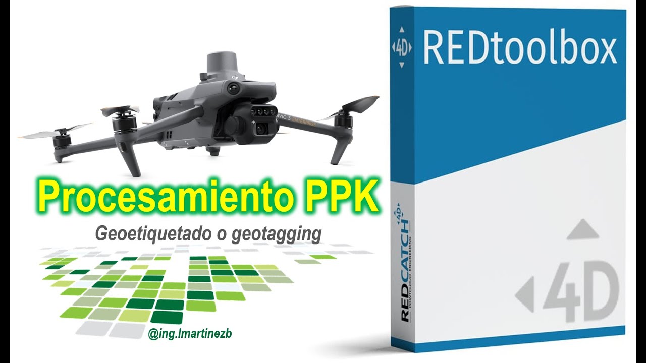 Procesamiento PPK con REDtoolbox | Corrige las posiciones GNSS de tus imágenes de dron paso a paso