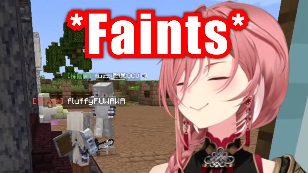 Lui Faint From FUWAMOCO's Cuteness【Hololive】