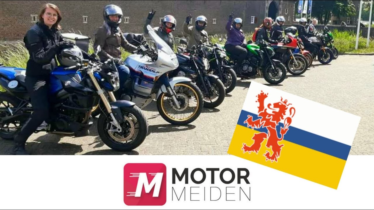 Limburgs Gezelligste Motormeiden Rit 21-5-2022  /  On board Honda Transalp 600