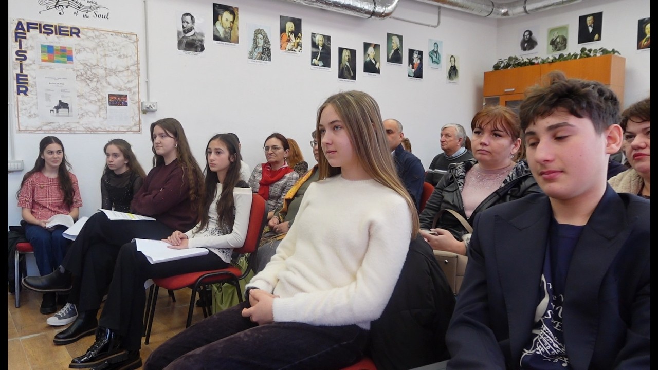 „Dialog între epoci” – Recital de pian. Liceul Teoretic „Mihai Veliciu” Chișineu-Criș, 12.02.2026