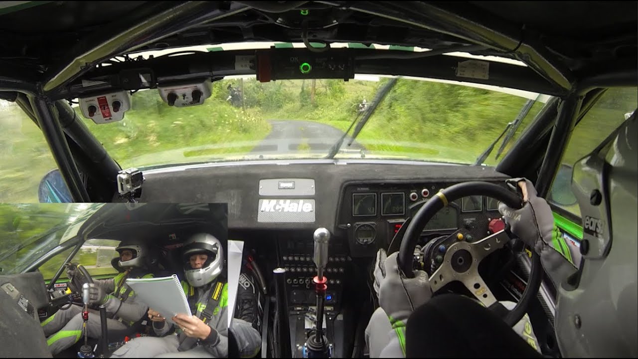 John Warren & Ruthann O'Connor Crash, SS1, Sligo Stages Rally 2023