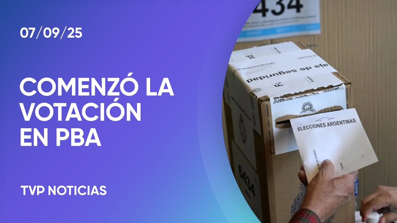 FLASH: Con normalidad se vota en la provincia de Buenos Aires