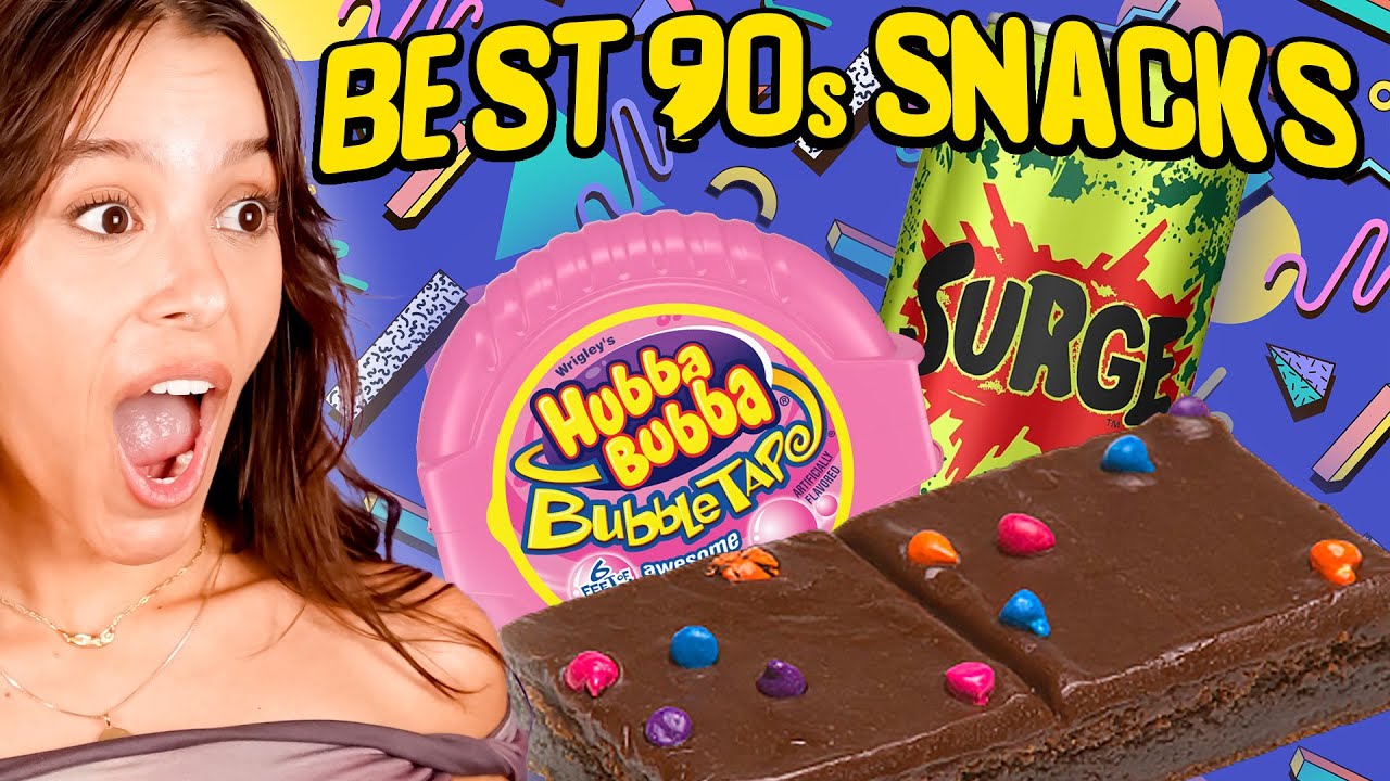 Ranking 90s Snacks Lost To History! | ReactCAST