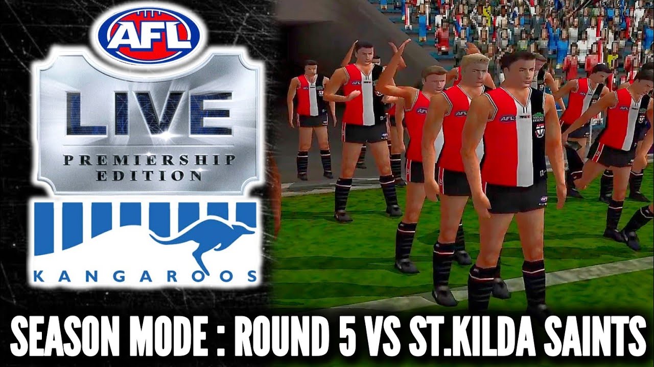 NORTH MELBOURNE VS ST.KILDA | ROUND 5 | AFL LIVE PREMIERSHIP EDITION | #AFL #AFLLIVE #AFL23
