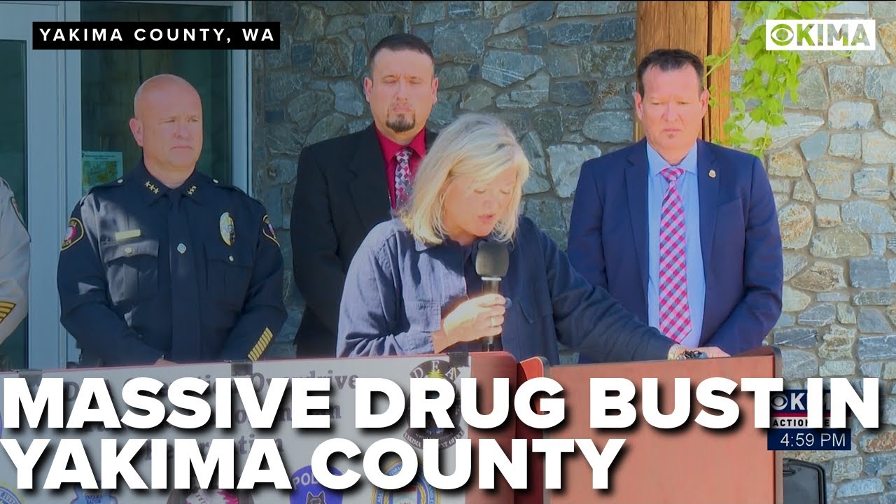 13 People Charged in Massive Drug Bust in Yakima County