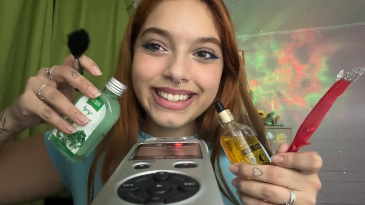 ASMR RECUPERA TUS COSQUILLAS CON LA TASCAM| DUERMETE YA💤 😴| SOFIWI
