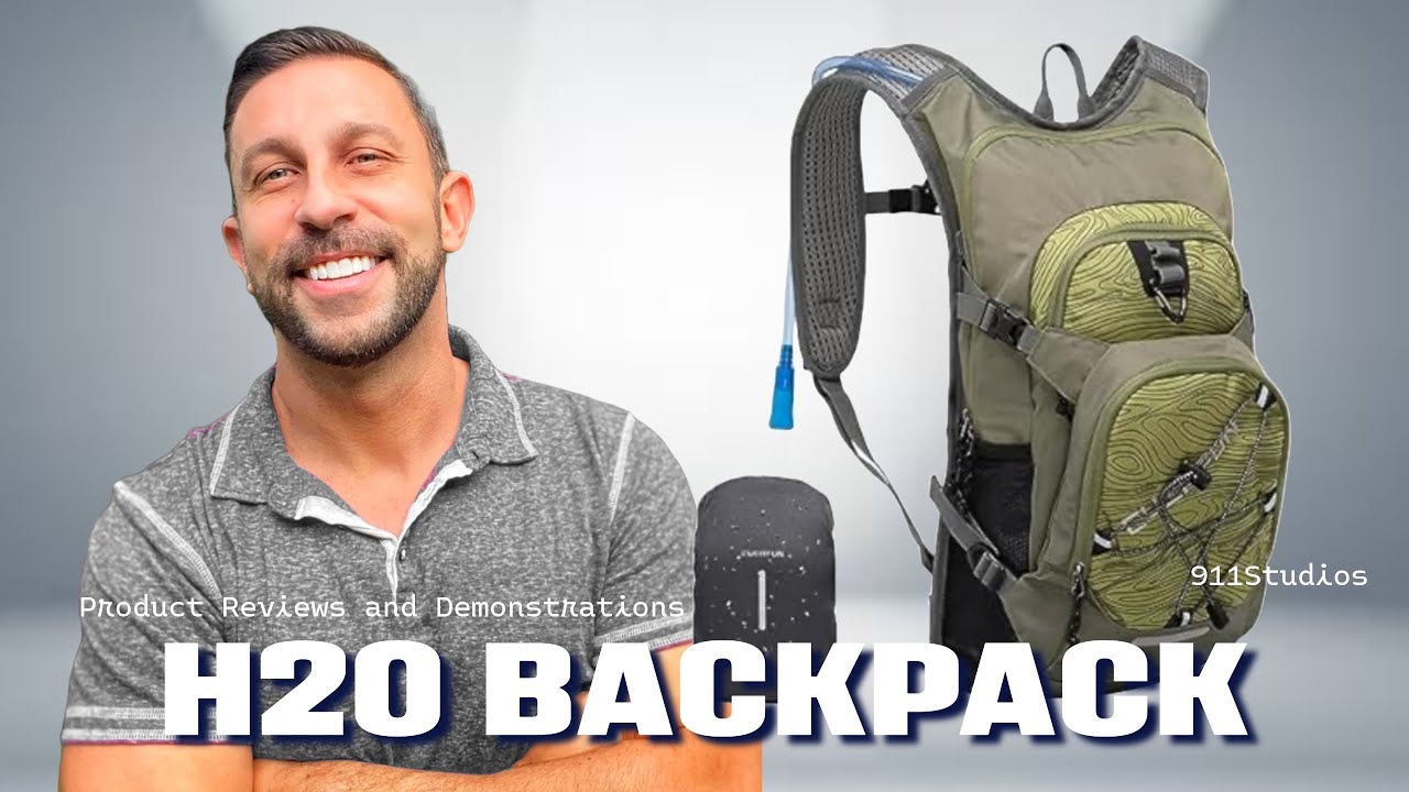 Everfun Hydration Backpack 18L with Water Bladder 2L/3L Hiking Water Backpack