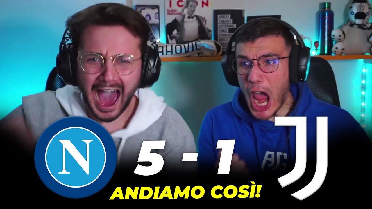 UNA PARTITA STORICA! Napoli-Juventus 5-1 | Live Reaction