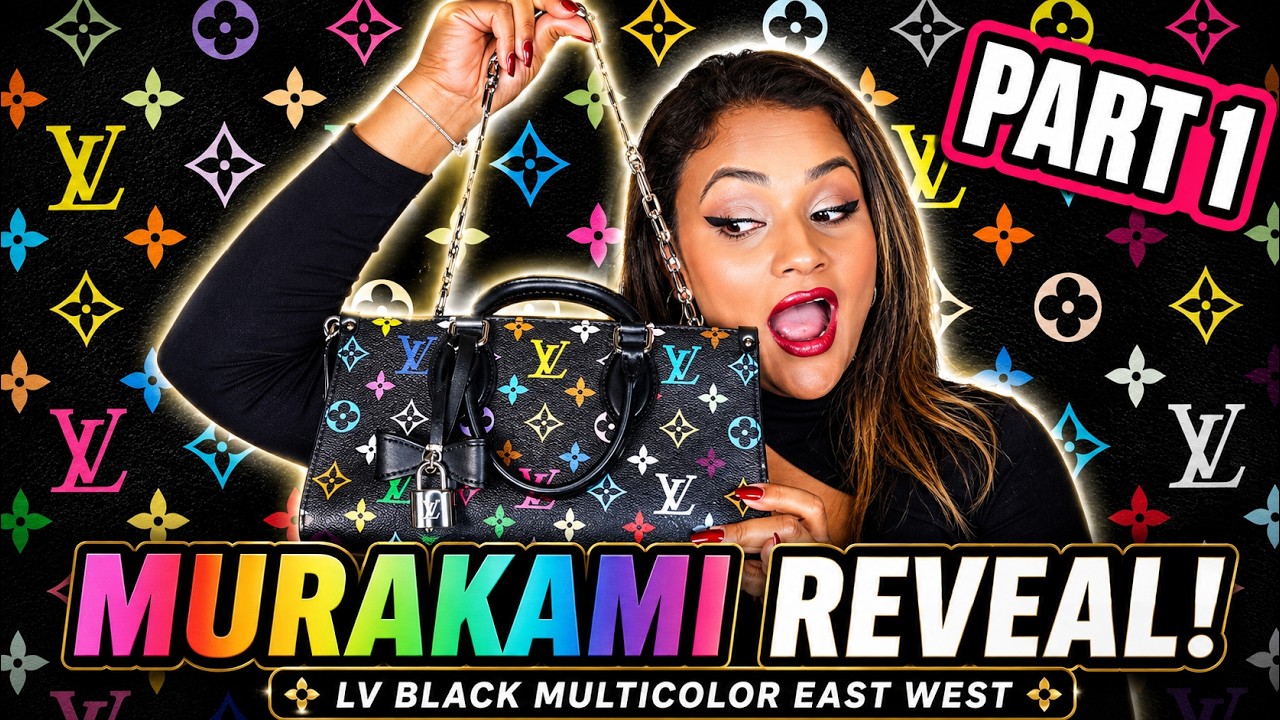UNBOXING RARE BAG FROM LOUIS VUITTON TAKASHI MURAKAMI 2025 PART 1 |YOU WON'T SEE THIS ONE ON YOUTUBE