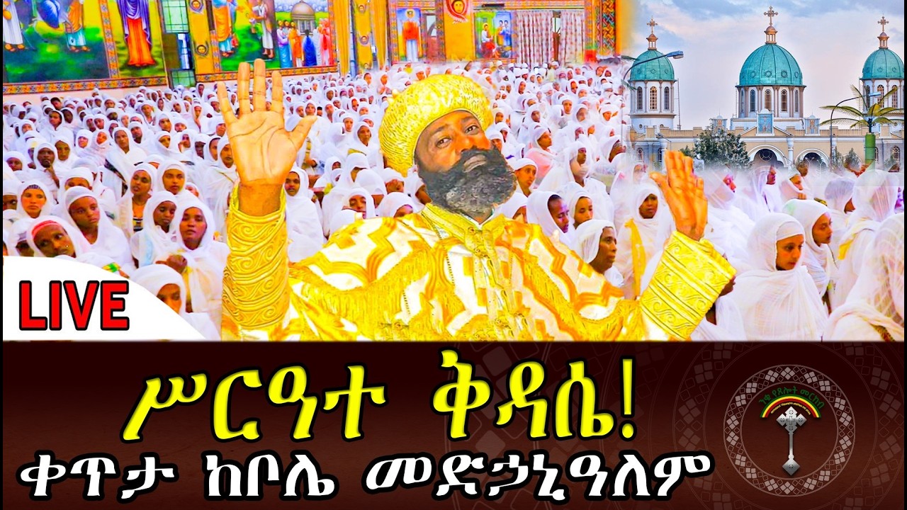 🛑LIVE ሥርዓተ ቅዳሴ ቀጥታ ከቦሌ መድኃኔዓለም ካቴድራል የመድኃኔዓለም ቸርነት አይለየን አሜን።