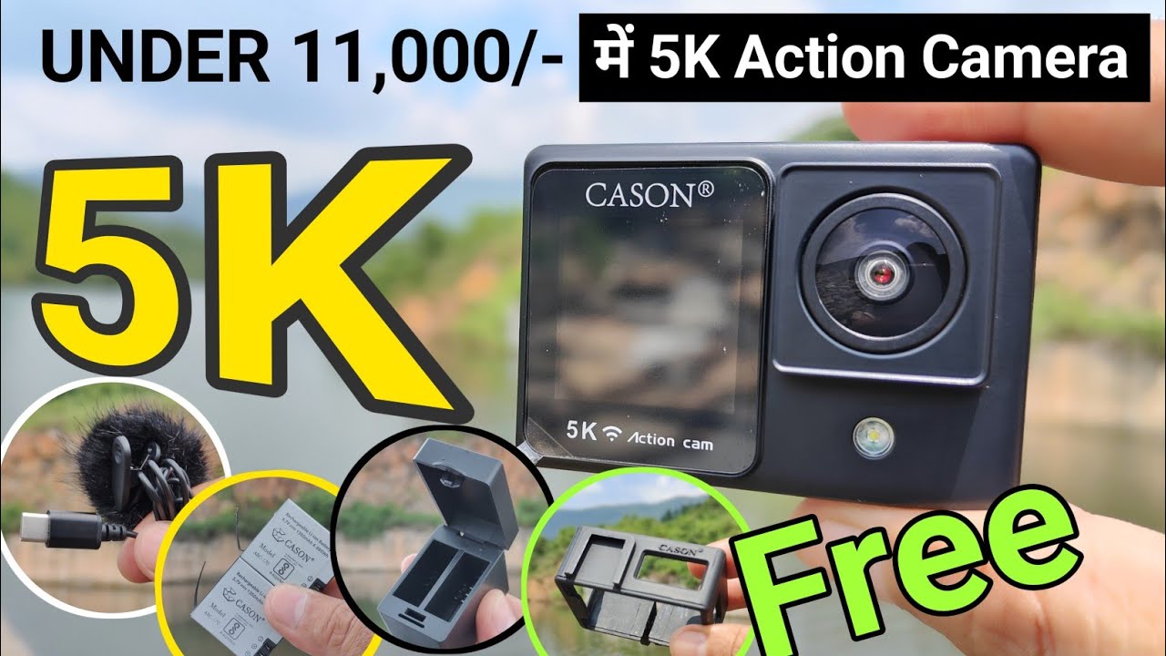 CASON | Cason CX11| Budget Action Camera| CX11 Action Camera Review Video|Action Camera for MotoVlog