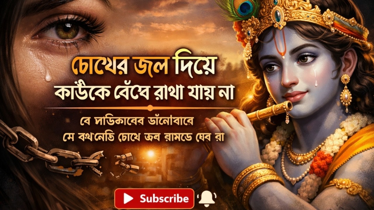 🌺🌹চোখের জল দিয়ে কাউকে বেঁধে রাখা যায় না যে সত্যি কারের ভালোবাসে সে কখনোই চোখে জল আসতে দেয় না। 🌺🌹