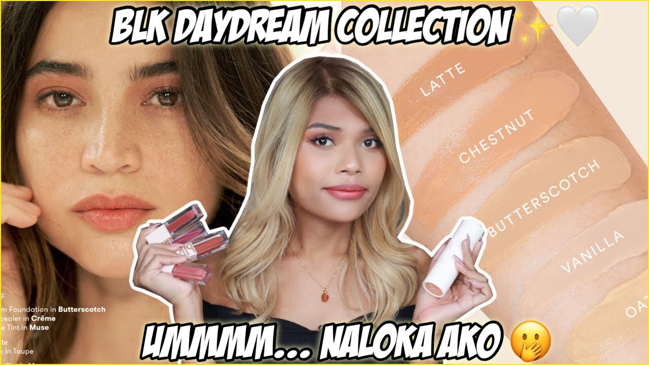 ОБЗОР КОЛЛЕКЦИИ BLK DAY DREAM! ПОДОЙДЁТ ЛИ ТОНАЛЬНАЯ КОСМЕТИКА ANNE CURTIS ДЛЯ ЖИРНОЙ КОЖИ? ХМММ???