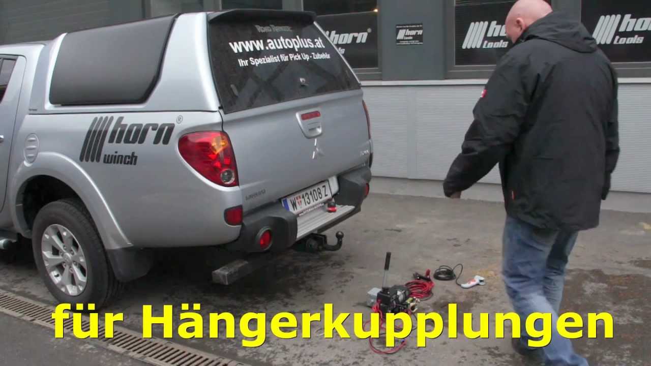 Heckwinde für Anhängerkupplungen Jägerwinde