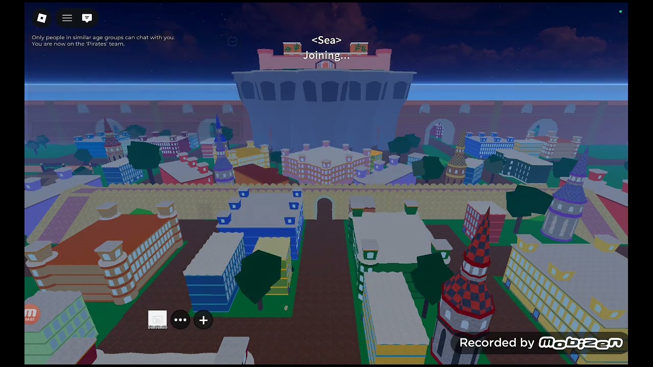 Chilling in blox fruits