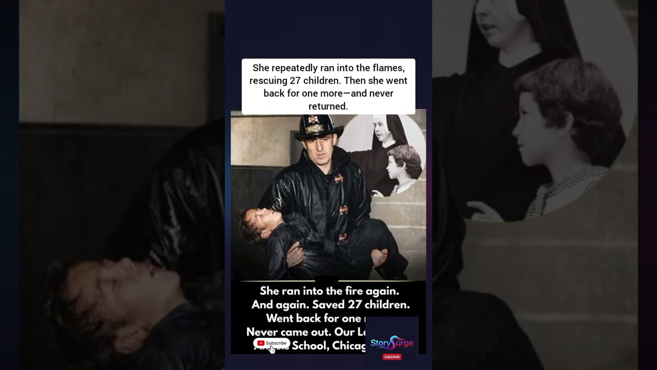 Nun Ran Into Flames 27 Times to Save Kids &mdash; Then Went Back Once More & Never Returned