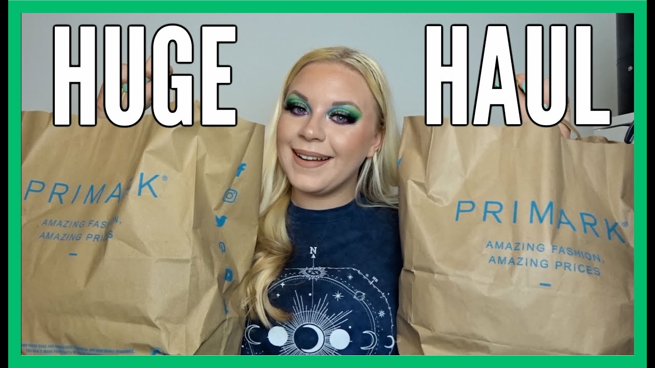 HUGE POST LOCKDOWN PRIMARK HAUL | APRIL 2021 | makeupwithalixkate
