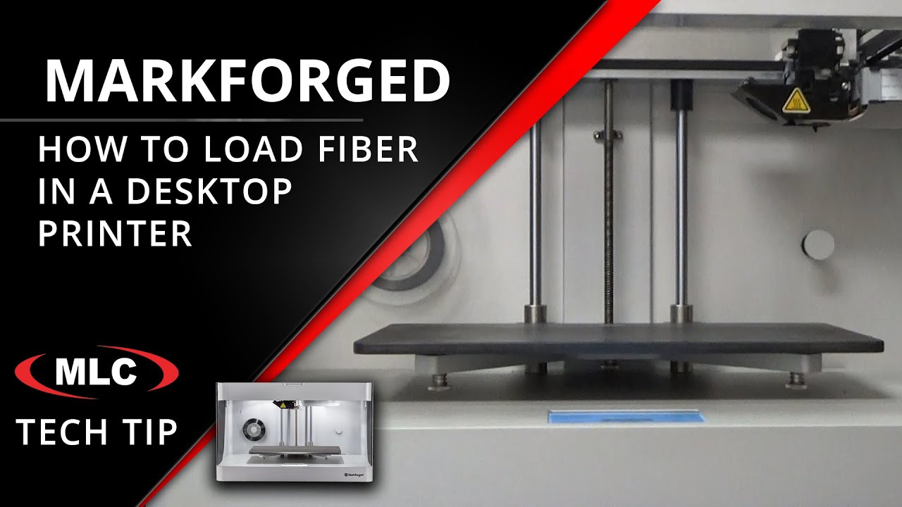 Load Fiber - Markforged Desktop 3D Printer Utility