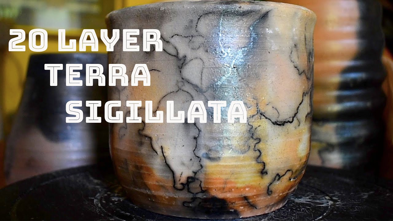 Terra Sigillata Experiments - Layering Methods & Uses