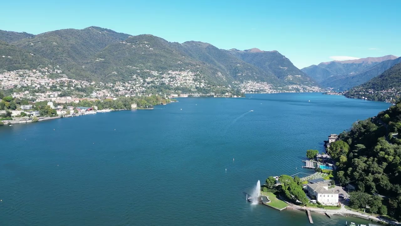 🇮🇹🌊 Como Gölü | Drone ile Havadan İtalya’nın Masalsı Güzelliği