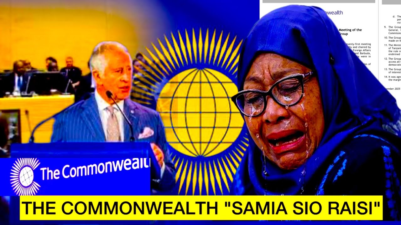 KIMENUKA‼️THE COMMONWEALTH Yasimama Upya Kupinga Uchaguzi Tanzania