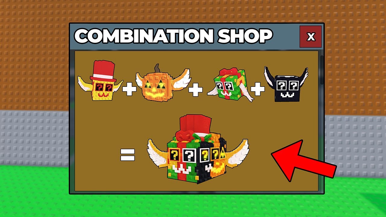 Starting Over, But I Can Combine Lucky Blocks