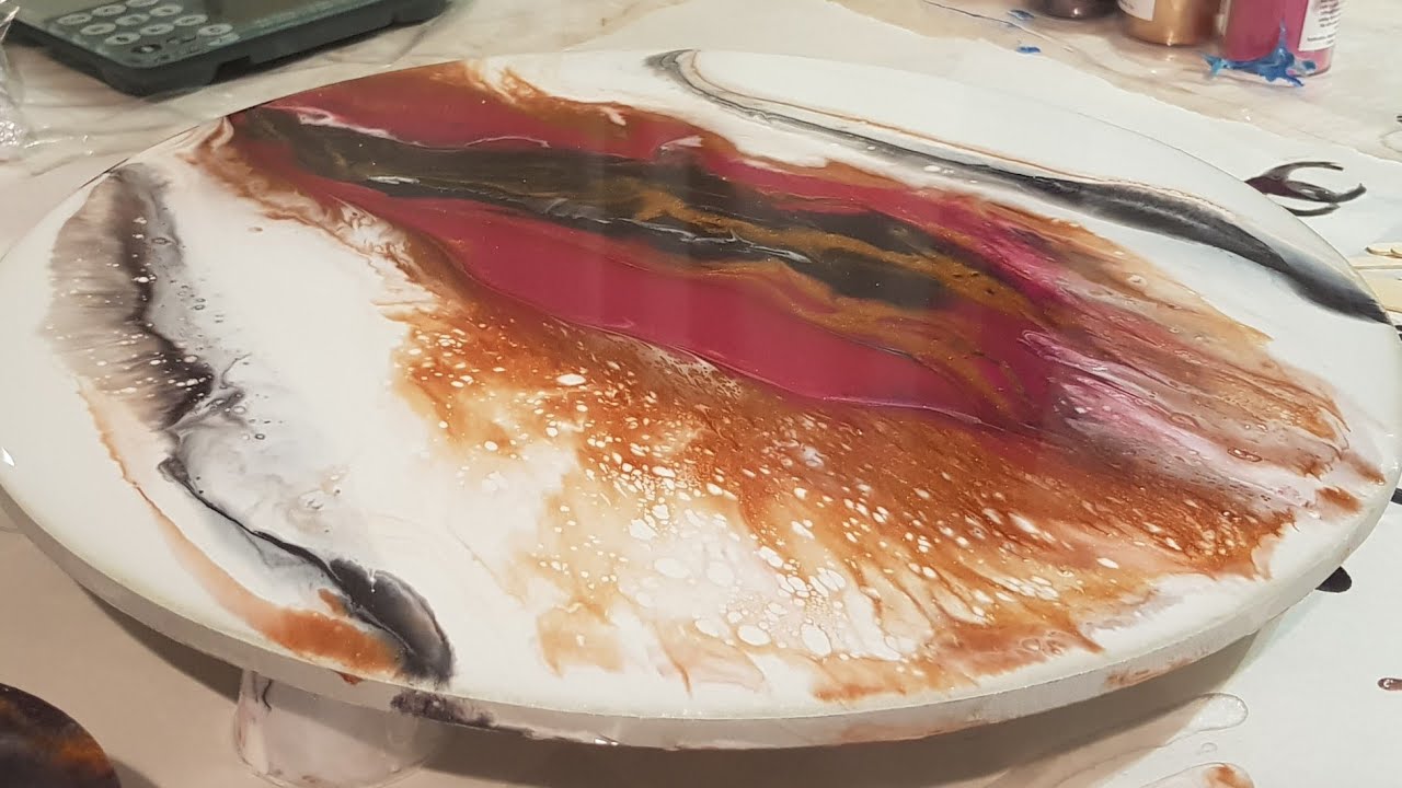 Resin Art for begginers/Le'Rez powder pigments/ tutorial