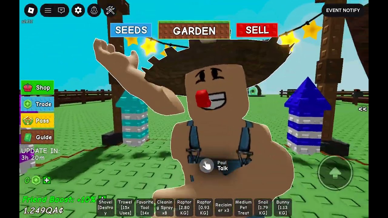 Grow a garden (i forgot what part is it now)