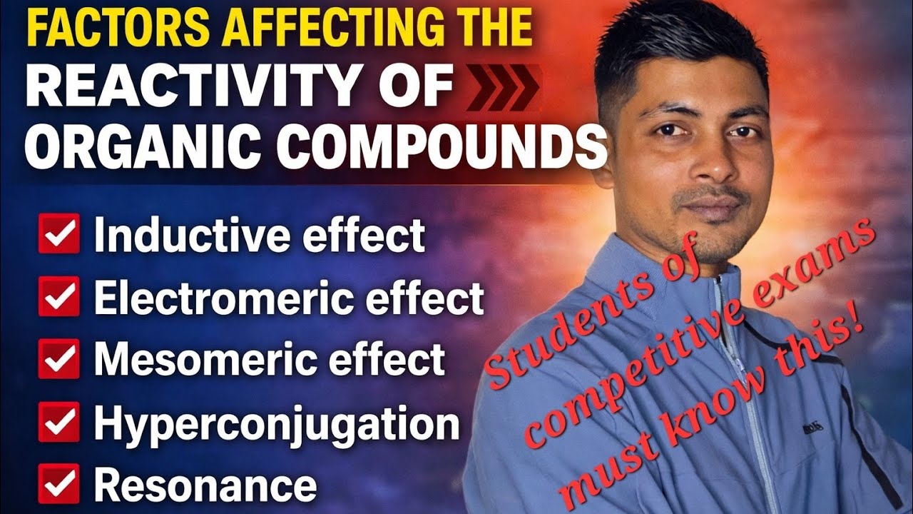 Inductive effect Vs Electromeric effect class 11concept made easy 
