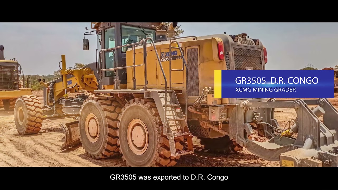 XCMG MINE MOTOR GRADER VIDEO