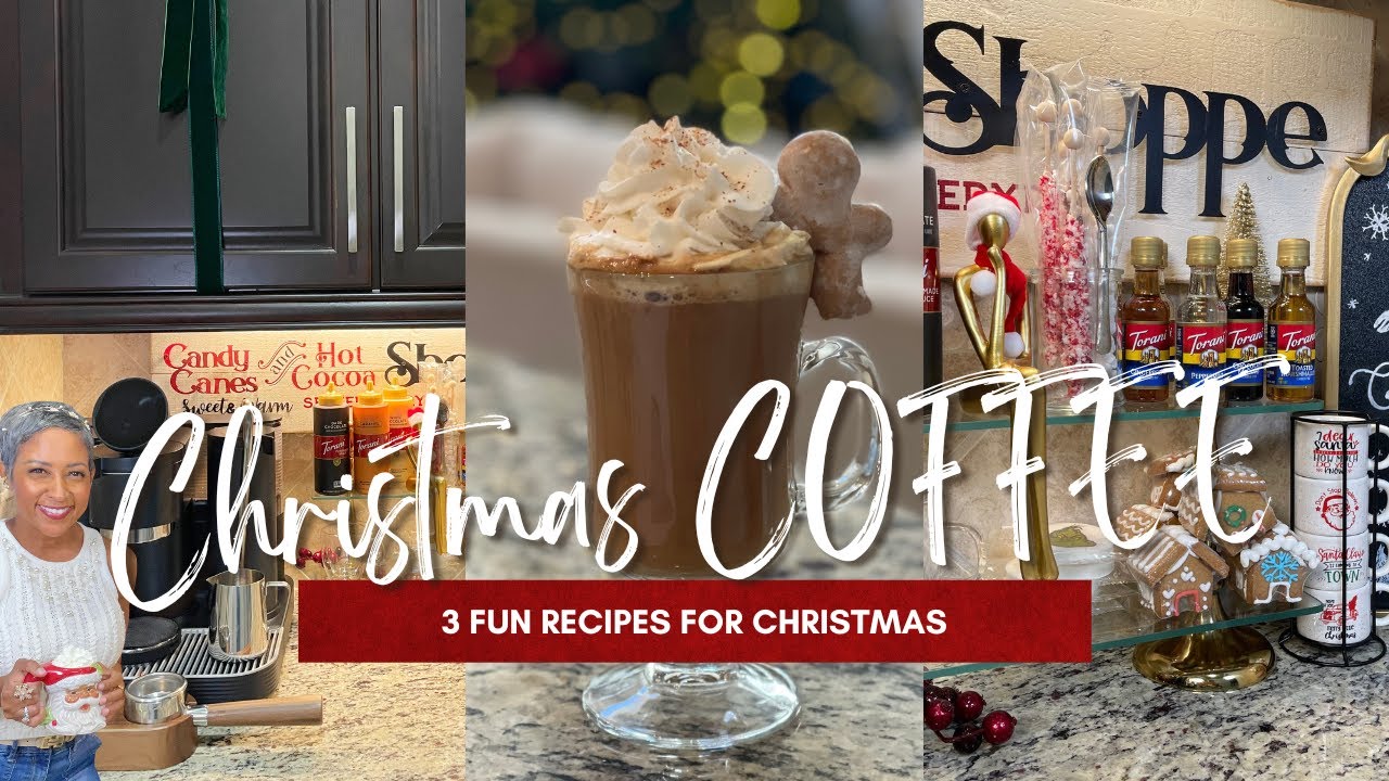 Christmas Coffee Station 2025 | Meraki Espresso Machine | Lifestyle with Melonie Graves
