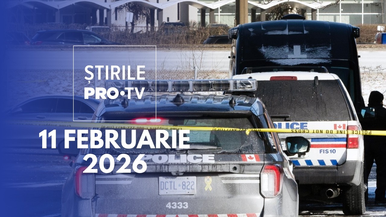Știrile PRO TV - 11 Februarie 2026 | Masacru la un liceu din Canada