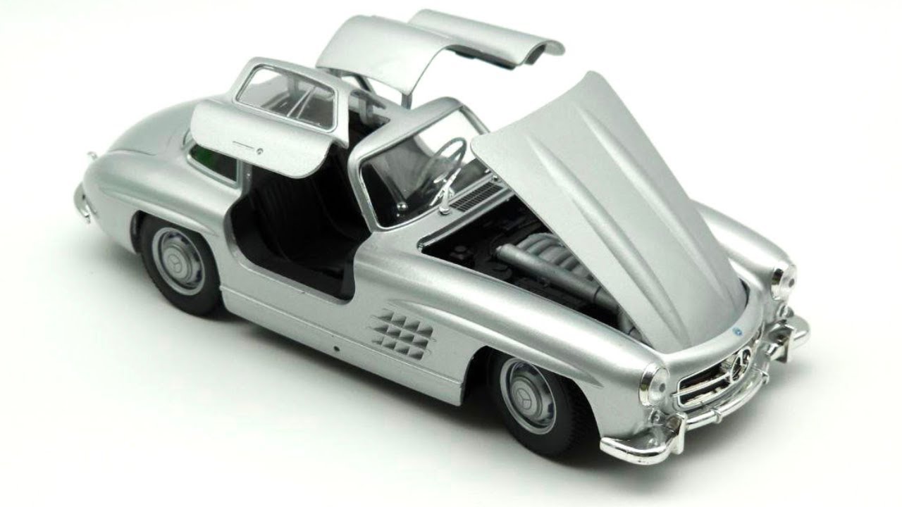 Unboxing | Welly 1:24 Silver Mercedes Benz 300 SL #unboxing  #mercedes  #300sl