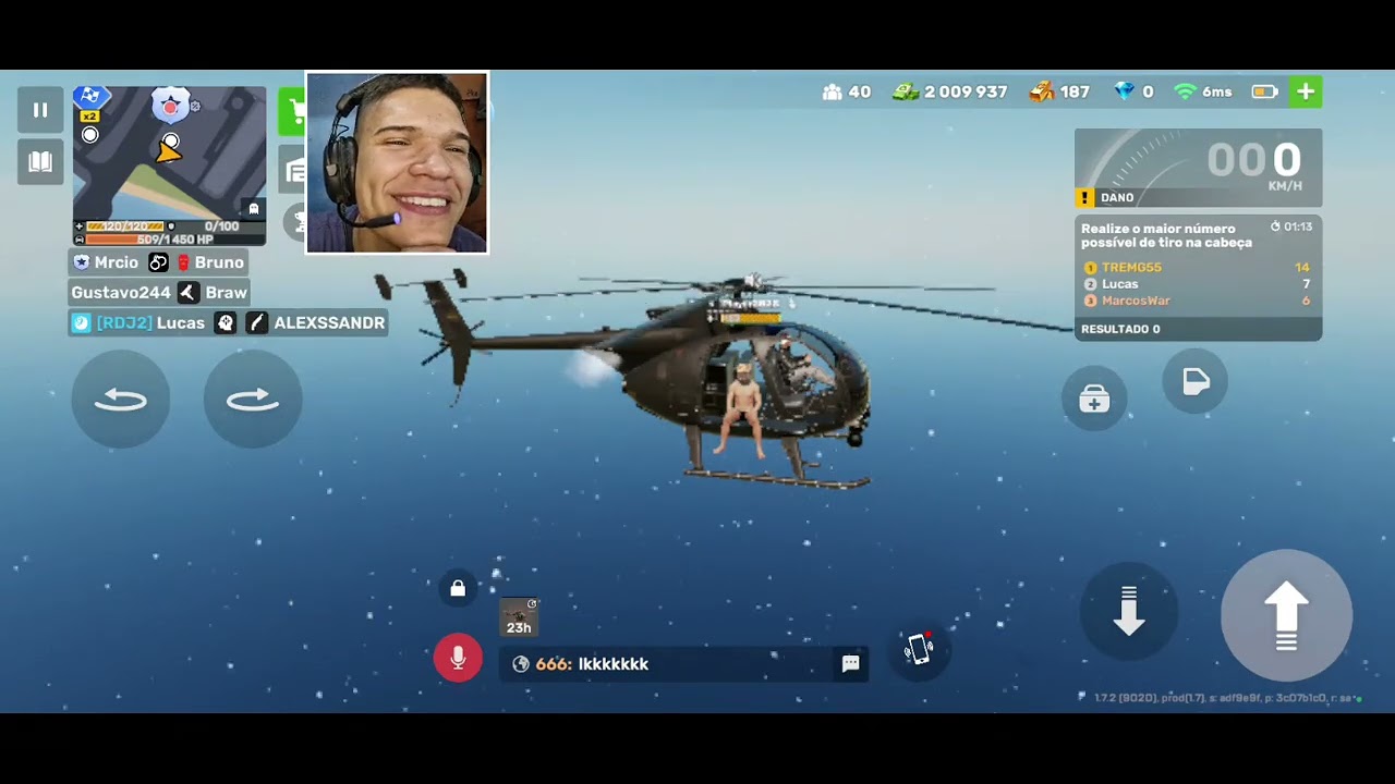 PARAQUEDAS FALHOU 😂 Marcone Gta rp 