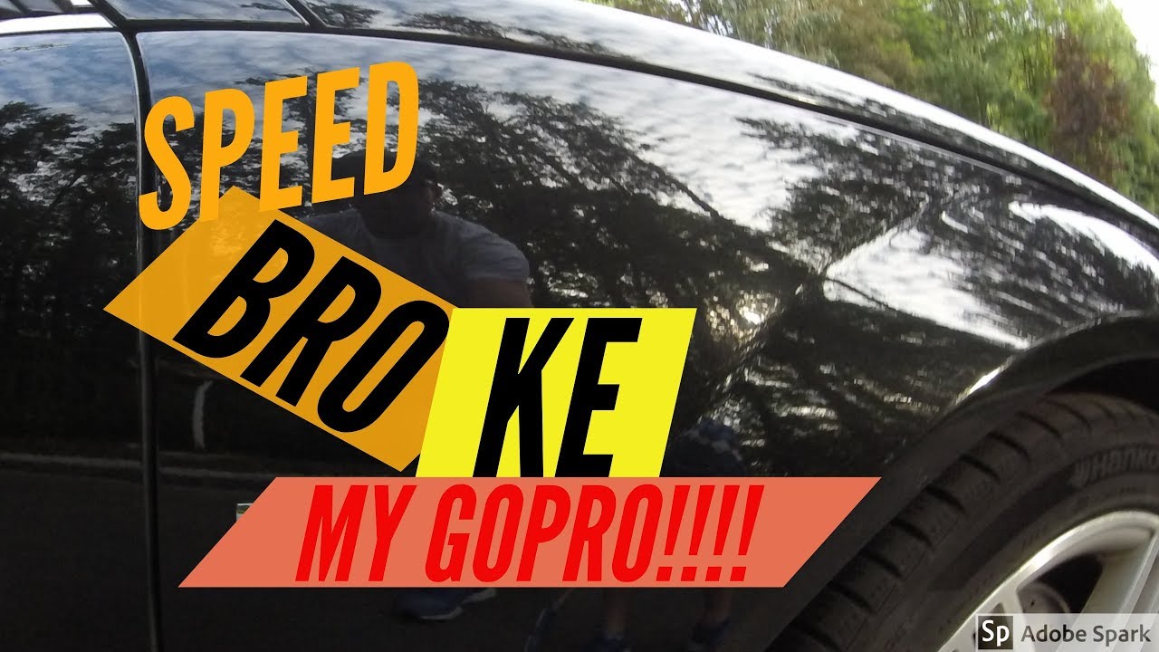 Speedy AMG Broke my GOPRO!!