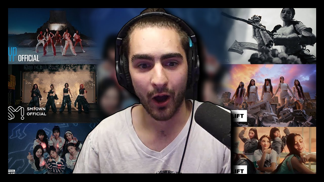 JUNE KPOP GG REACTION CATCH-UP pt.1 - IZNA, AESPA, ARTMS, ITZY & ILLIT