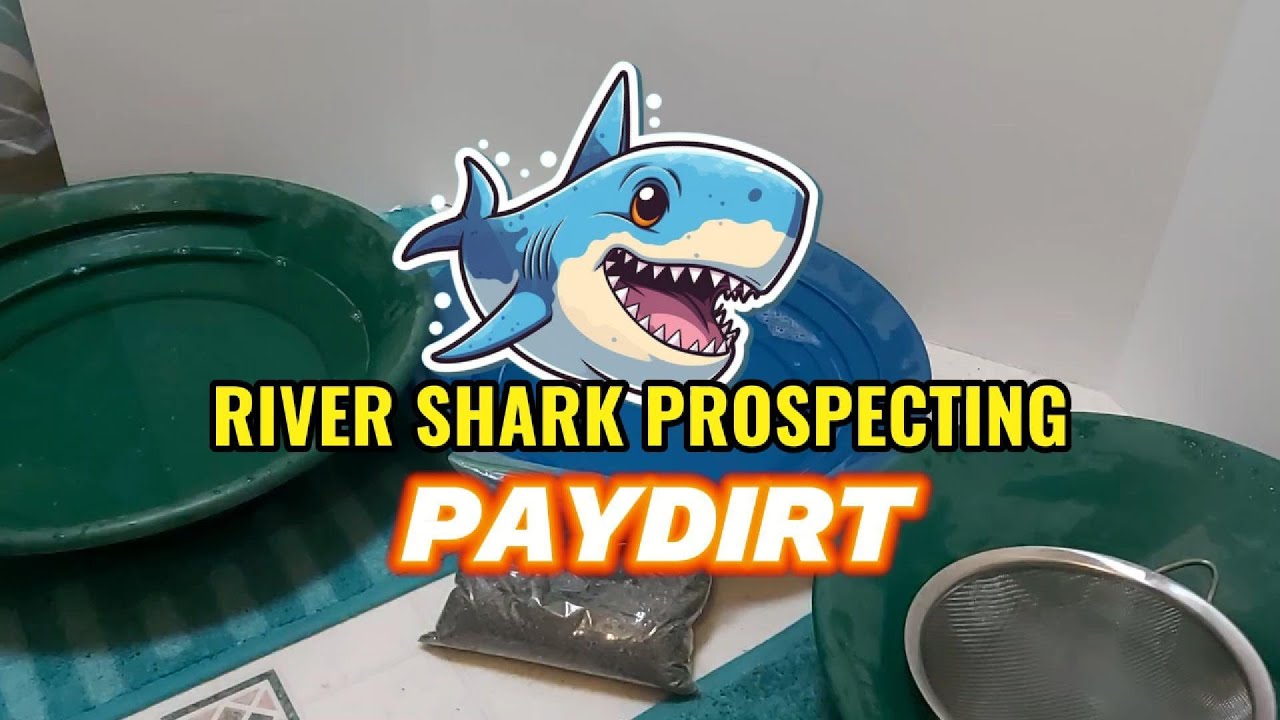 River Shark Prospecting Paydirt  1.074 Grams