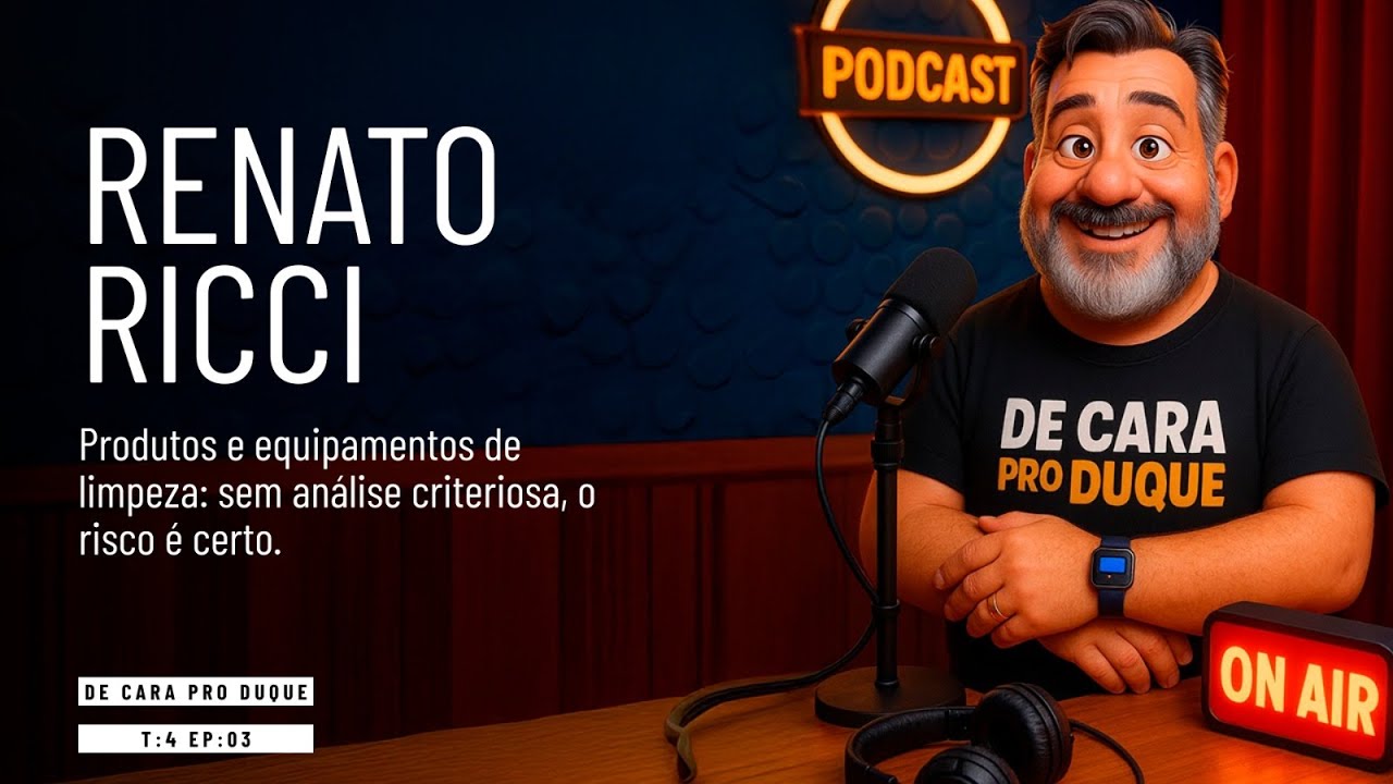 Produtos e equipamentos de limpeza: sem análise criteriosa, o risco é certo.