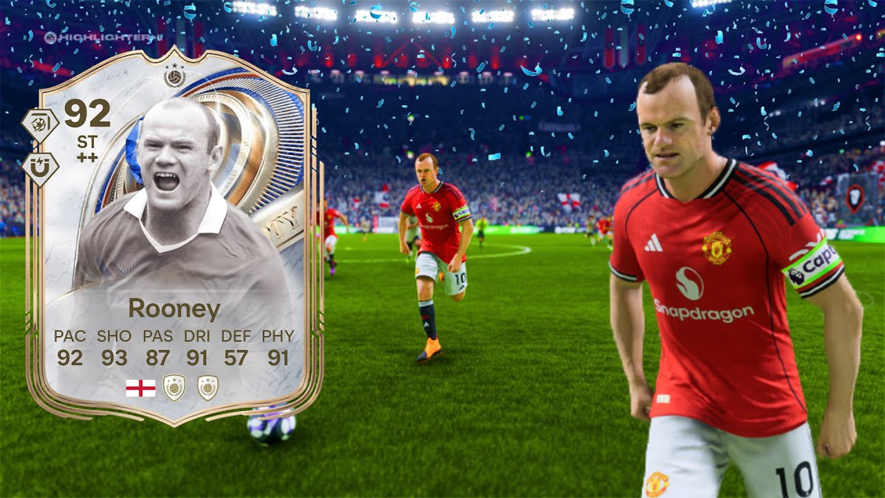 The BEST Icon Striker under 1 million coins in FC26! 92 TOTY Icon Wayne Ronney Player Review