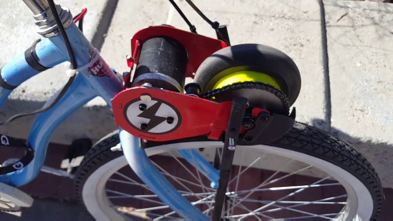 Turning the $4 scooter into a friction drive setup.