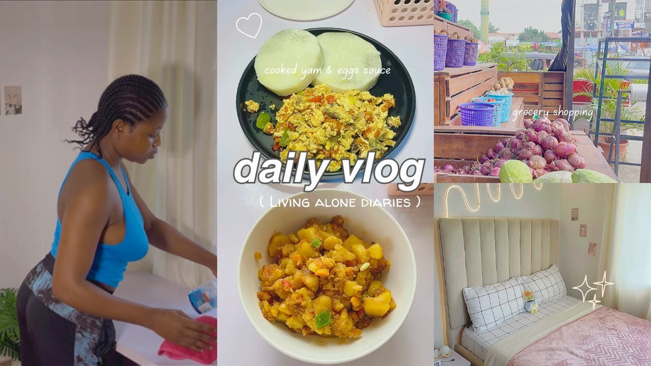 living alone diaries 🌷| days in my life | Grocery shopping | home cooking, life as an introvert
