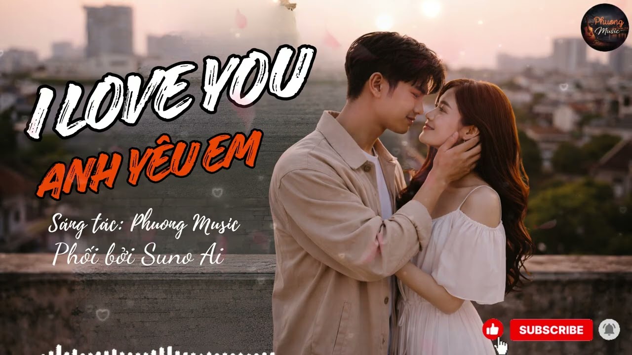 I LOVE YOU - Anh Yêu Em (Official Music)_1 Tác Phẩm Mới Của #PhuongMusic #discomusic
