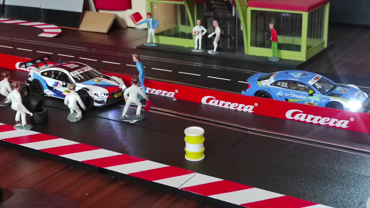 Carrera Pit Lane endlich da! Renn Spaß mit der Boxengasse.