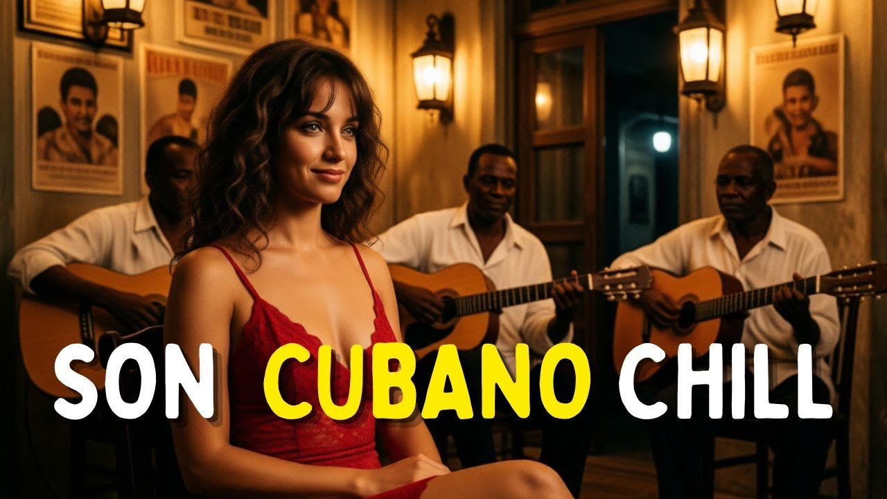 Son Cubano Chill 🌹🌹 Tres Guitar Riffs, Clave Rhythms & Havana Vibes  | Cuban Background Music 🌹🌹