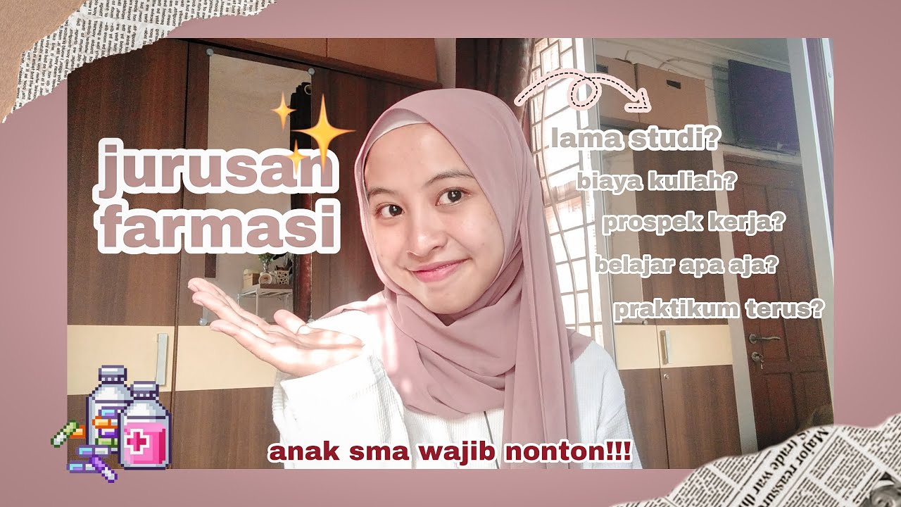Mau masuk jurusan farmasi??💊 Tonton ini dulu!! Persiapan masuk kuliah farmasi✨