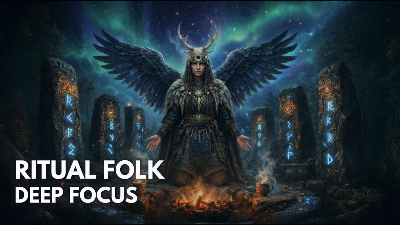 Powerful Rhythmic Ritual Focus Music 1 Hour | You perform a ritual before the final battle